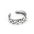 Sterlingsilber Keltischer Knoten Zehenring