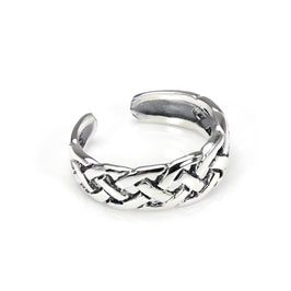 Sterlingsilber Keltischer Knoten Zehenring