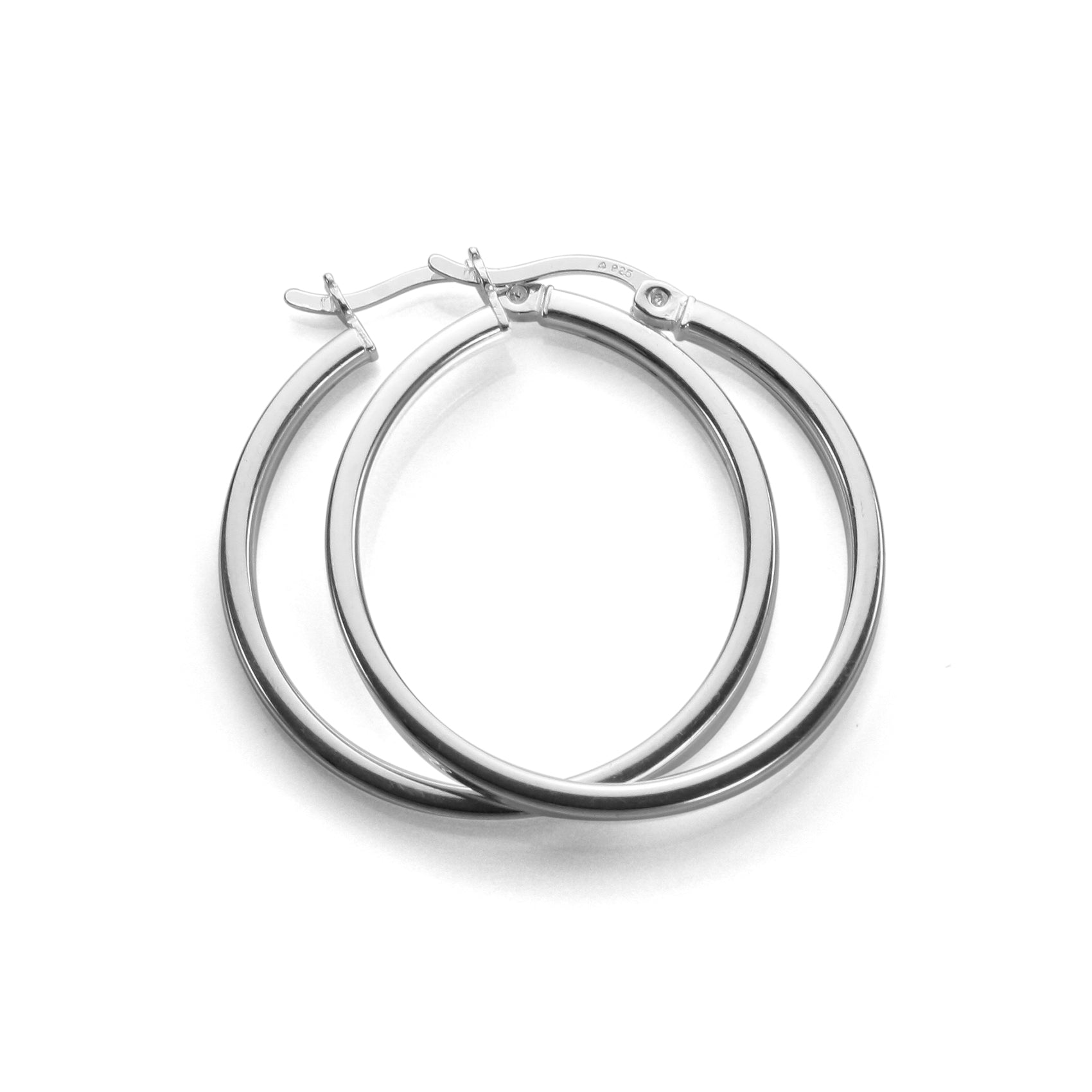 Sterlingsilber 2 mm Quadratische Ohrringe