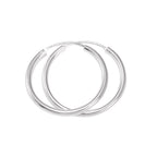 Sterlingsilber 1,5 mm Ohrringe