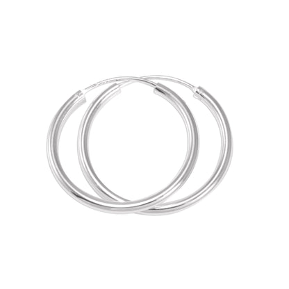 Sterling Silber 1,5 mm Ohrringe