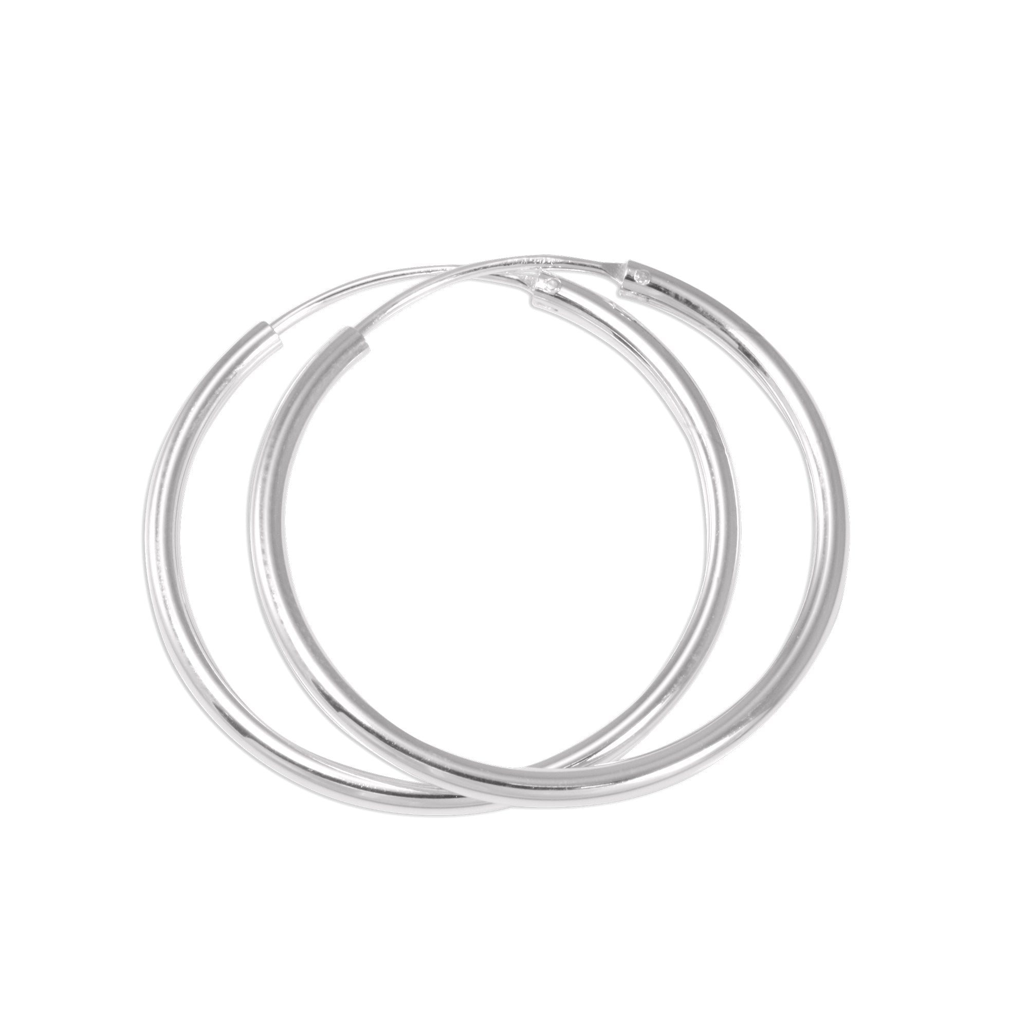 Sterlingsilber 1,5 mm Ohrringe