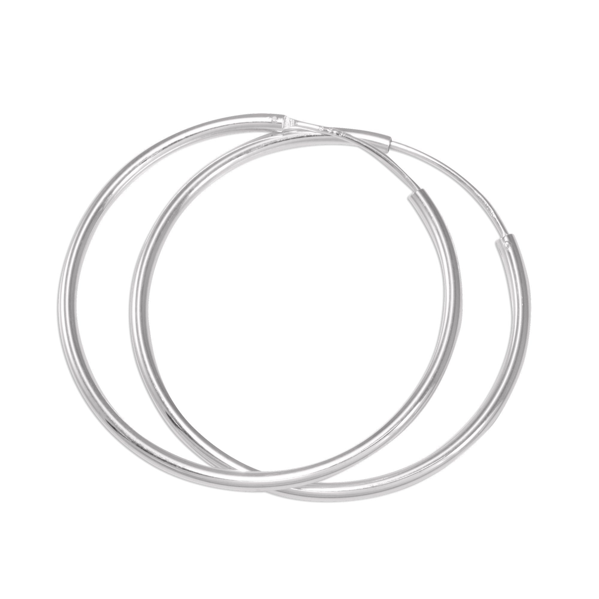 Sterlingsilber 1,5 mm Ohrringe