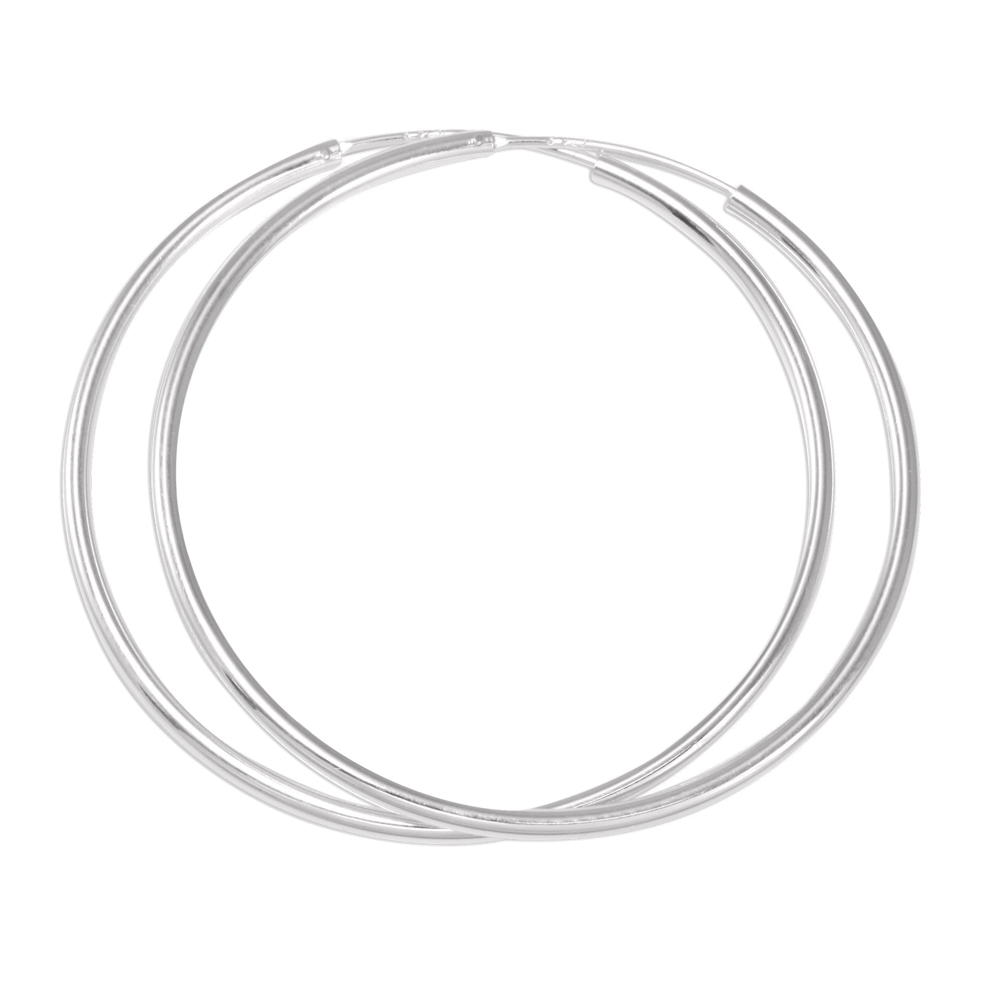 Sterlingsilber 1,5 mm Ohrringe