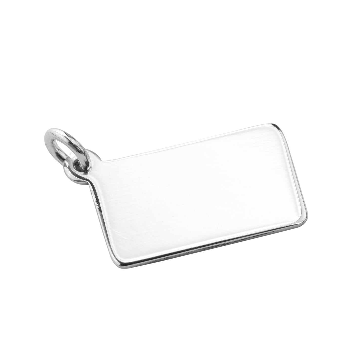 Personalised Sterling Silver Classic Biscuit Charm