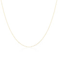 Leichte feine Ankerkette aus 9 Karat Gold, 40 - 50 cm