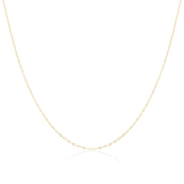 9 Karat Gold Leichte Kette 40 - 50 cm