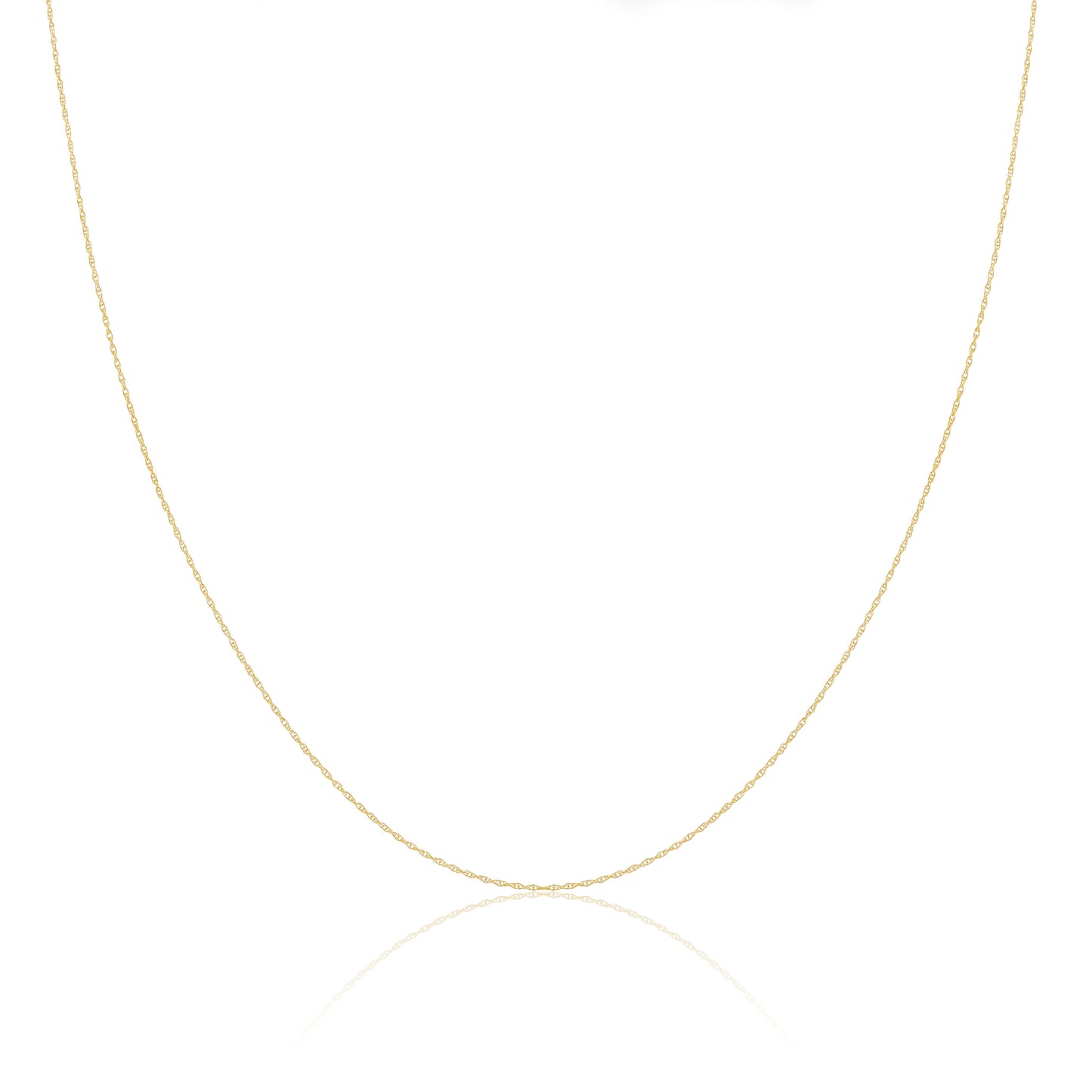 9ct Gold Seilkette 16 - 18 Zoll