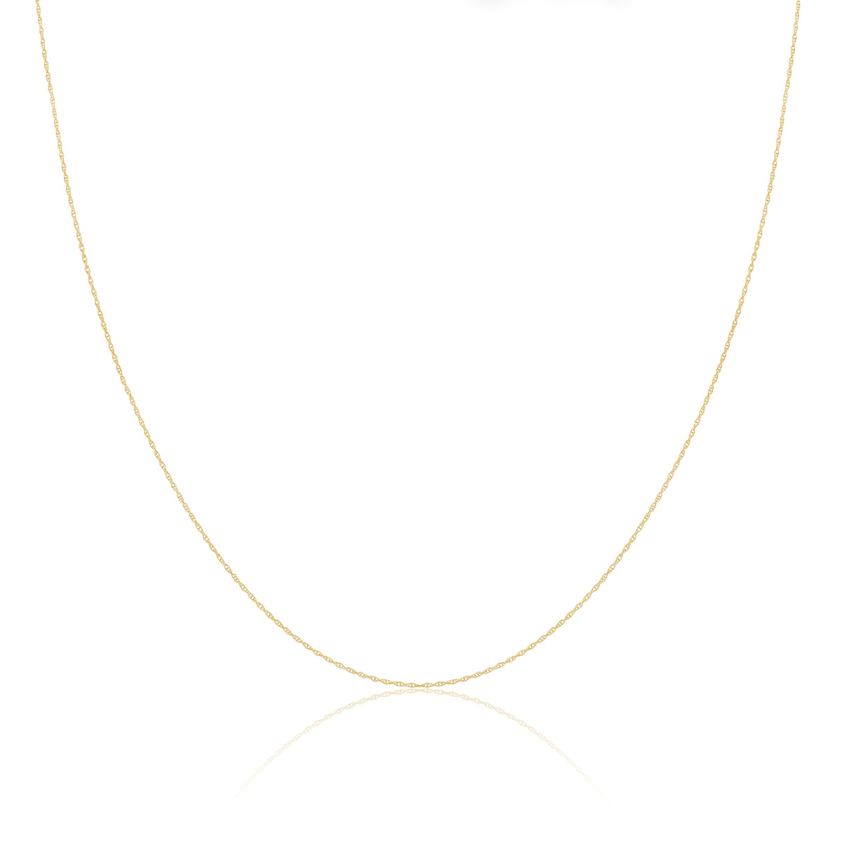 9 Karat Gold Seilkette 40 - 45 cm