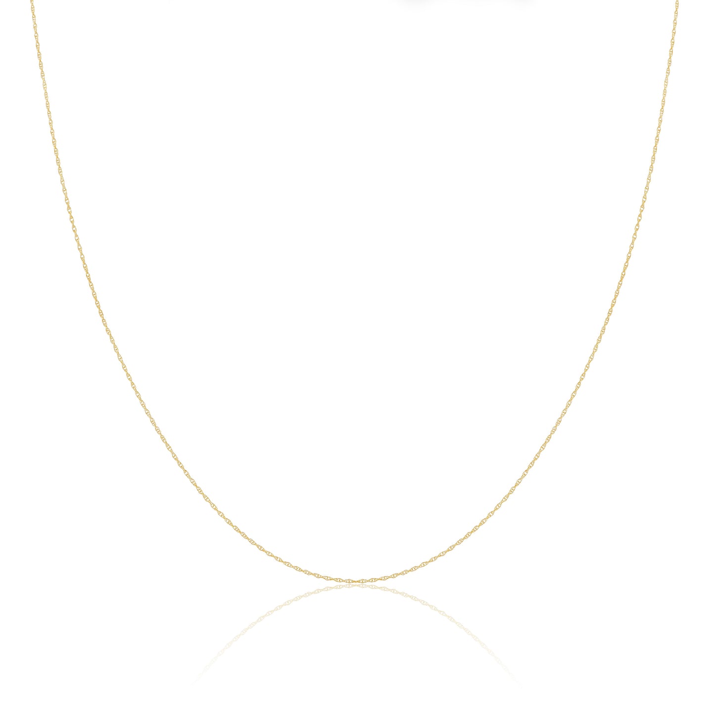 9ct Gold Seilkette 16 - 18 Zoll