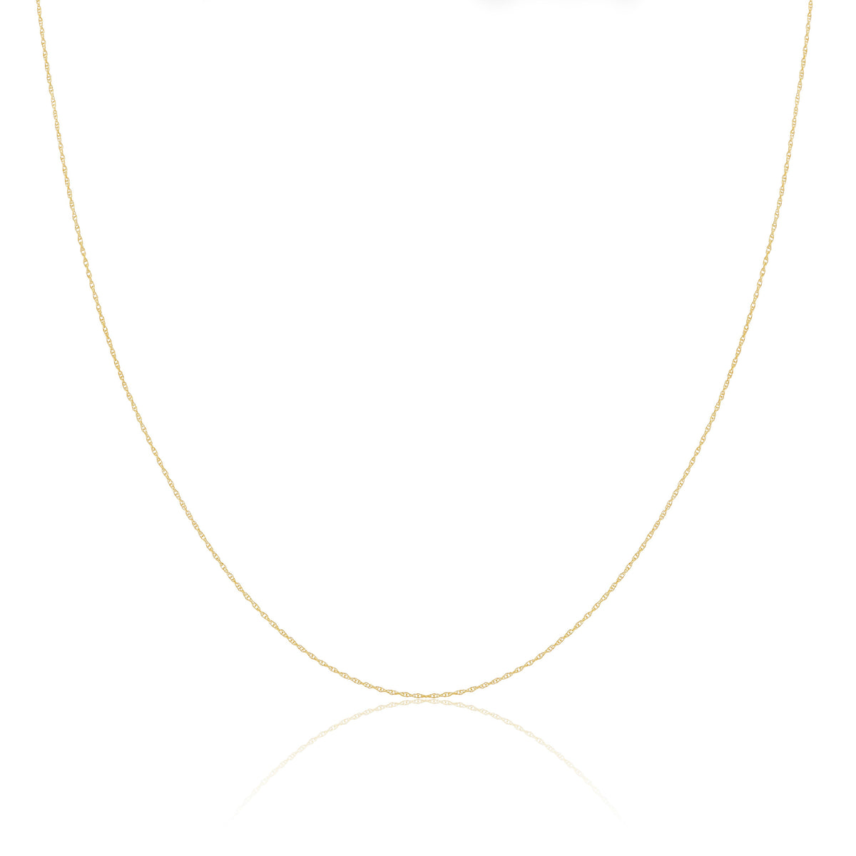 9 Karat Gold Seilkette 40 - 45 cm