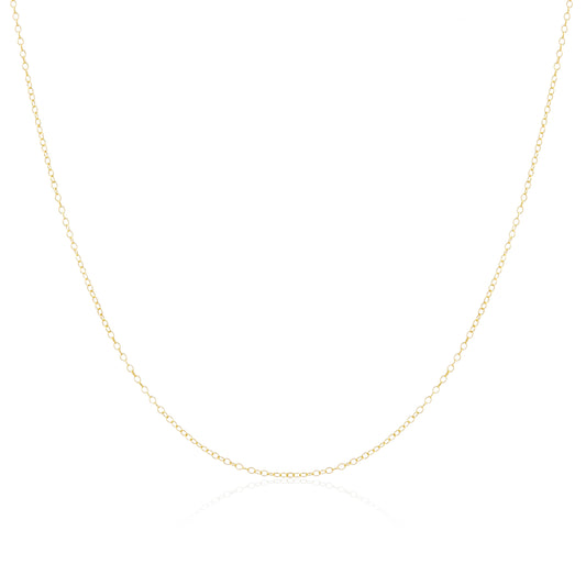 9ct Gold Trace Chain 16 - 20 Inches
