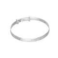Sterlingsilber 'Little Angel' (Kleiner Engel) Verstellbar Säugling Armreif