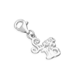 Sterlingsilber 'Sweet 16' Anhänger zum Anklipsen