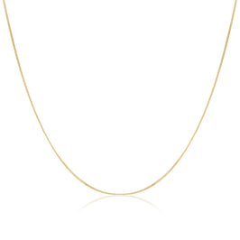 9 Karat Gelbgold-Diamantschliff-Kette