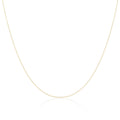 9-karätige Gelbgold-Trace-Kette 40–45 cm