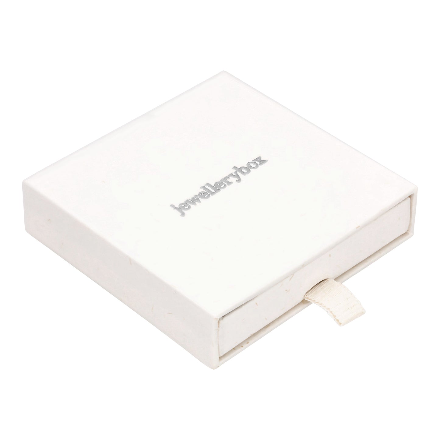 Quadratische Luxe-Geschenkbox in Silber