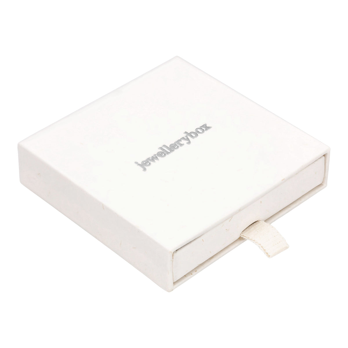 Quadratische Luxe-Geschenkbox in Silber